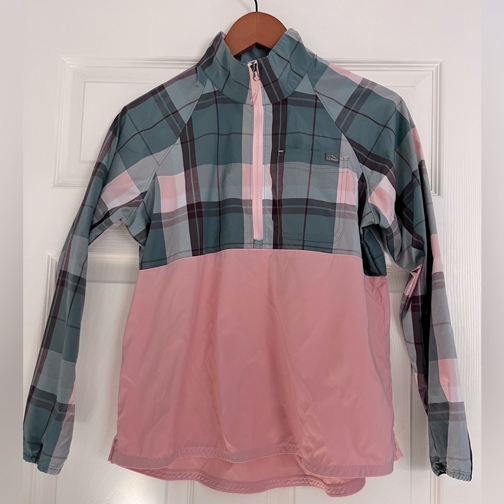 LL Bean Women’s Everyday SunSmart Quarter-Zip Pullover Shirt Size XSP